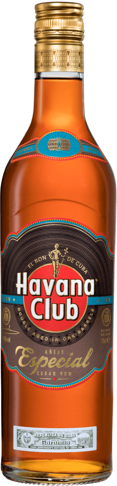 Golden rum Havana Club Especial Havana Club 
