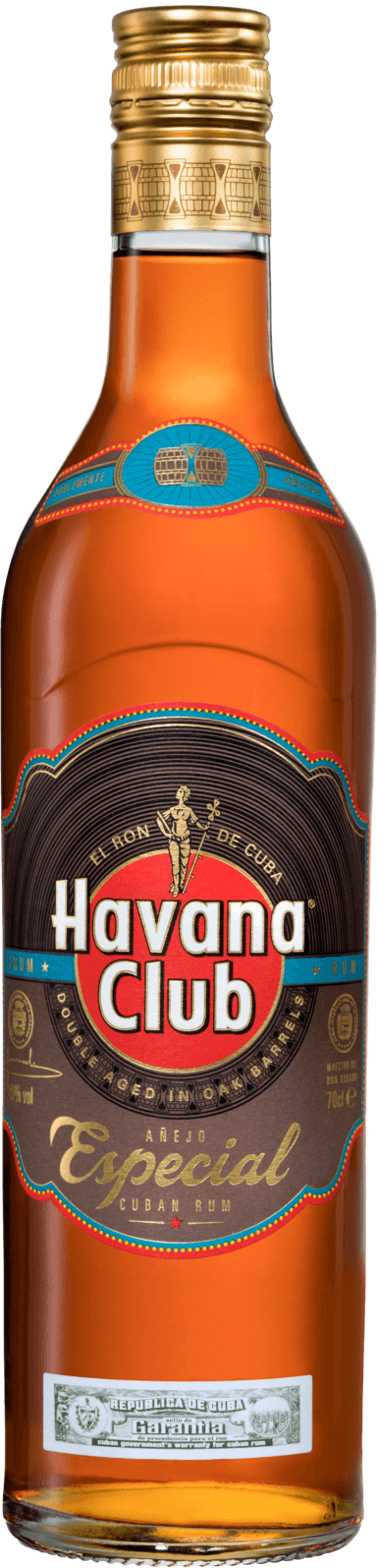 Golden rum Havana Club Especial: different rum types | Havana Club