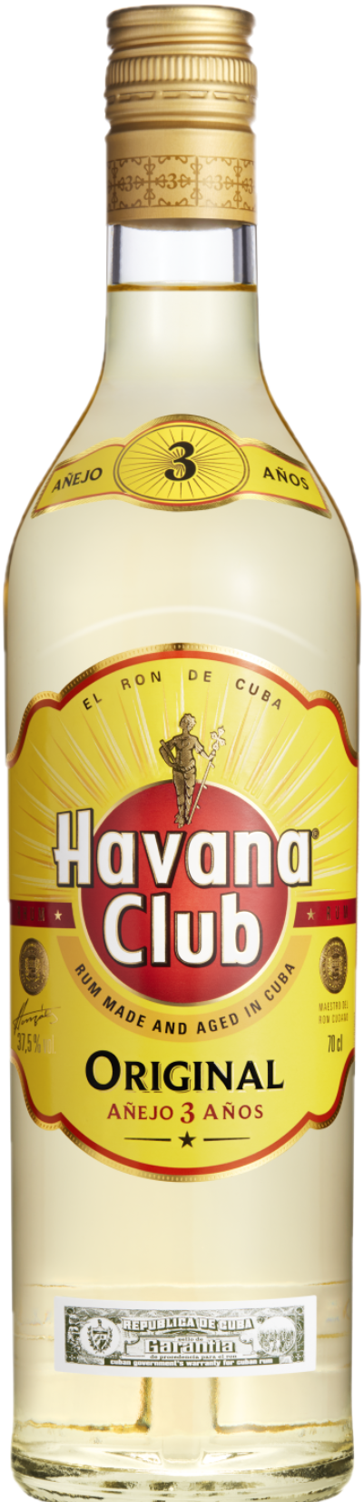 RHUM HAVANA CLUB 3 ANS