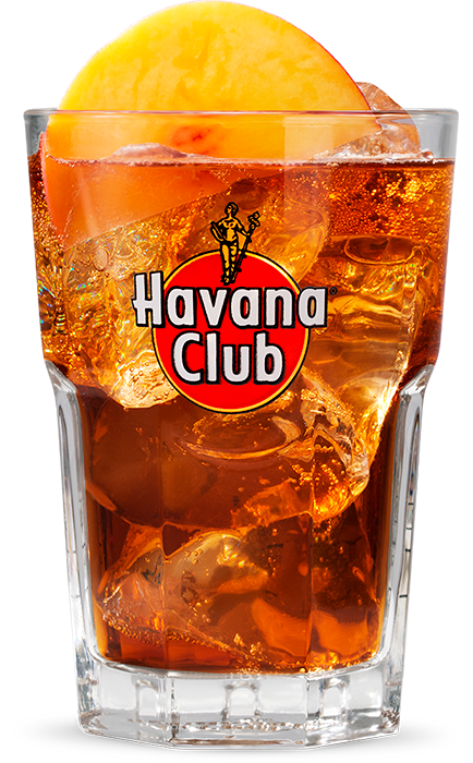 Havana Club Especial Rum mit Pfirsich Eistee | Cuban Peach IceTea