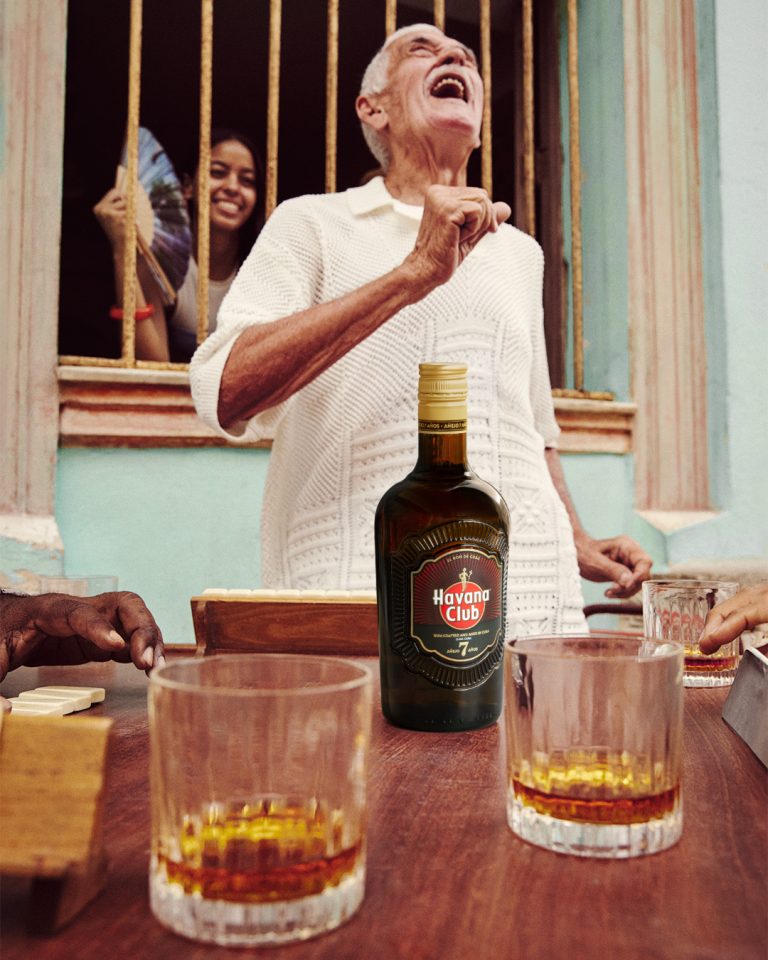 old man dancing new bottle havana club 7