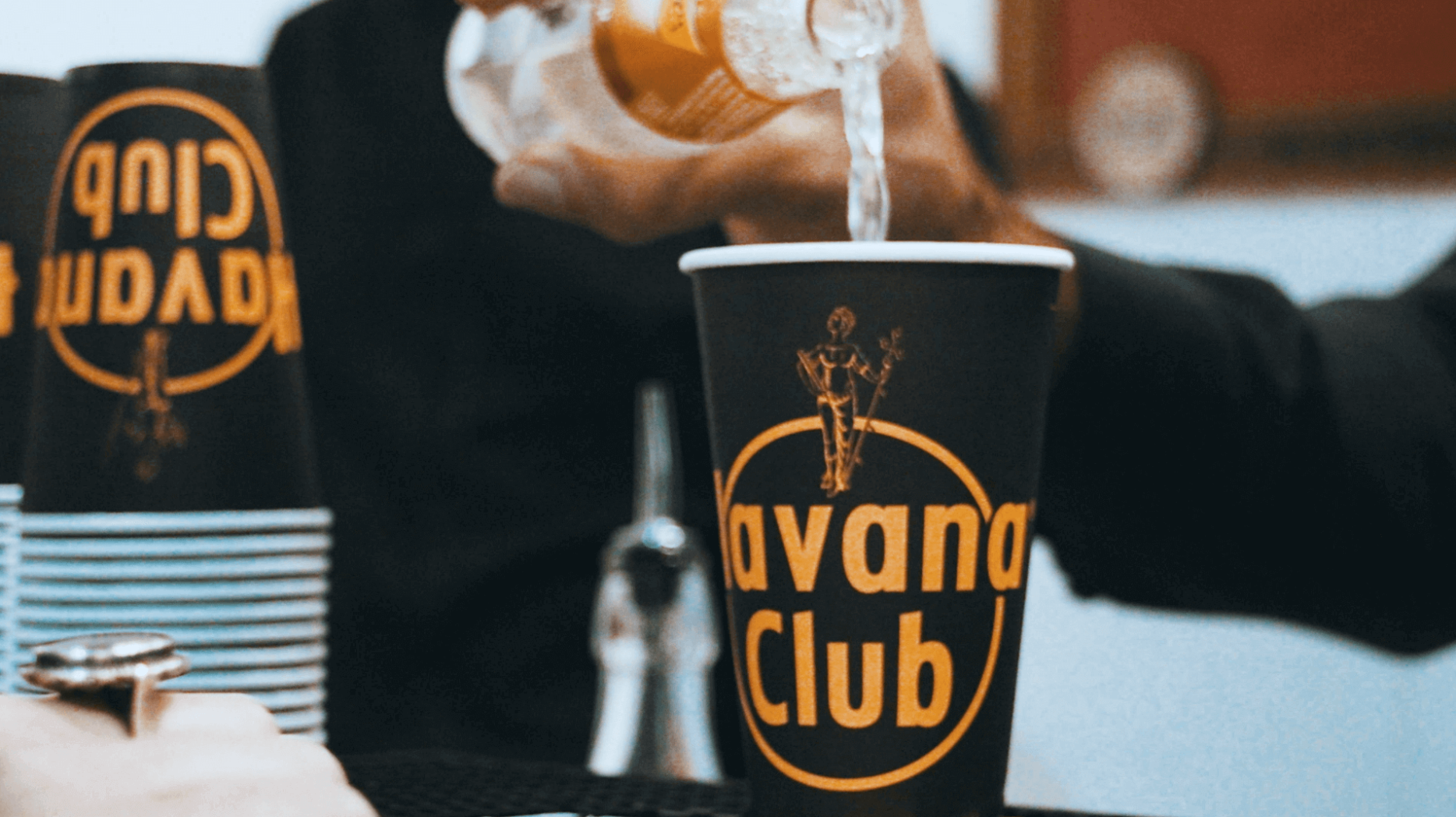 Collab Sneakerness x Havana Club papercup