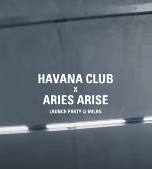Aries Arise x Havana Club collab launch event