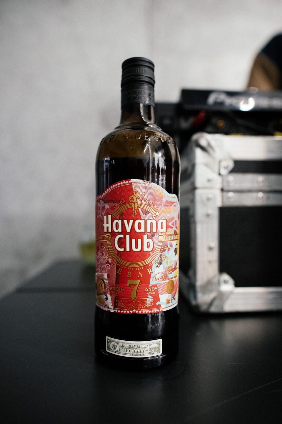 Collab Aries Arise x Havana Club limited edition bottle