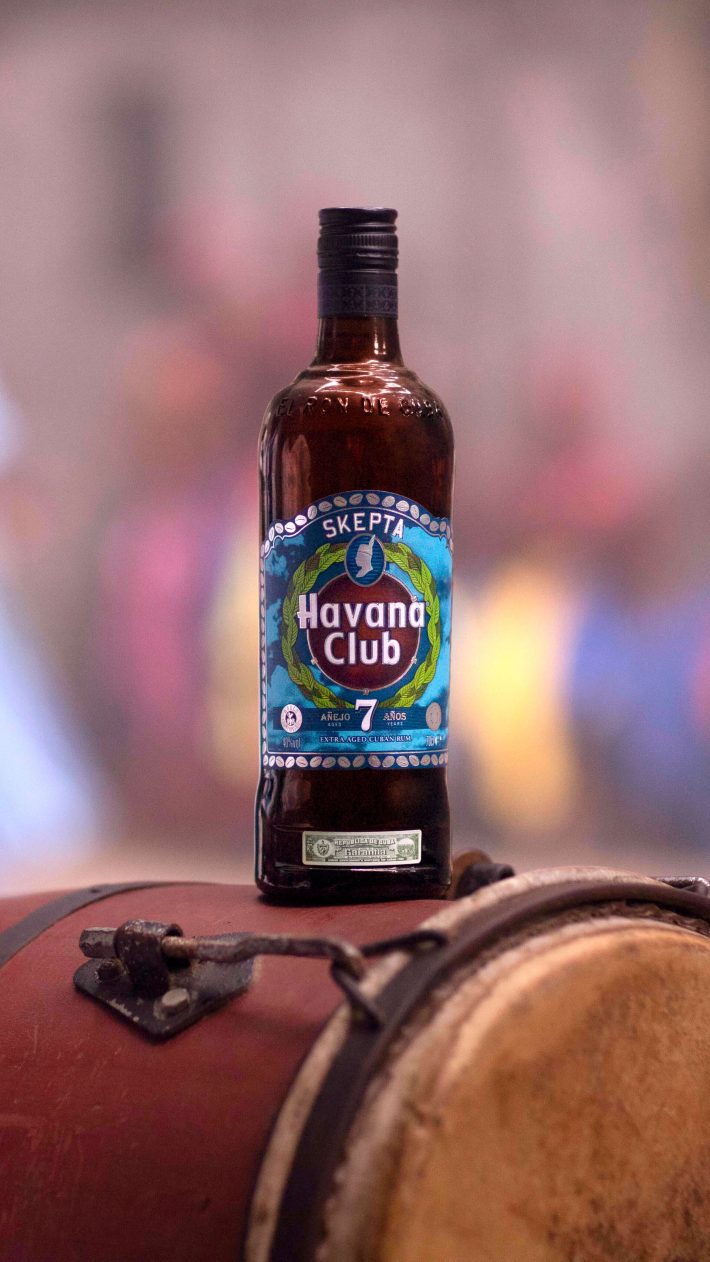 Collab Skepta x Havana Club limited edition bottle