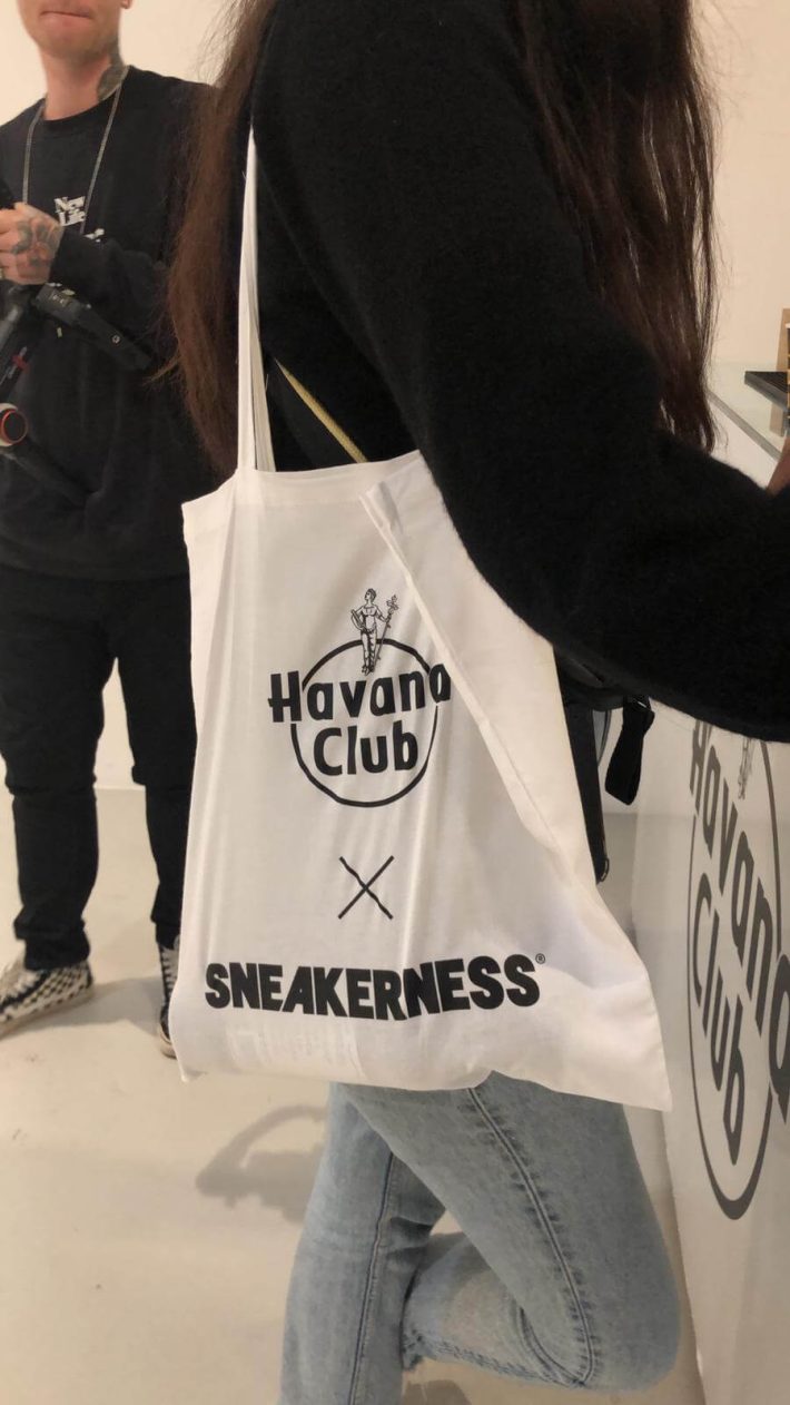 Collab Sneakerness x Havana Club tote bag