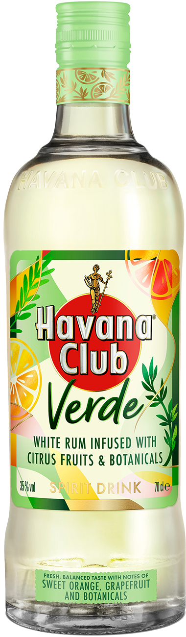 Havana Club Verde New Design Bottle Packshot