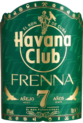 havana club x frenna édition limitée étiquette bouteille