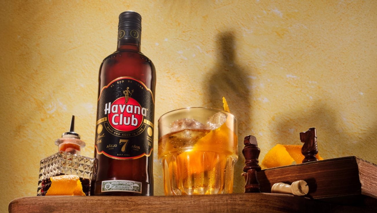 Rum Old Fashioned Cocktail-Rezept mit Havana Club Rum – Old Fashioned Variation mit Rum