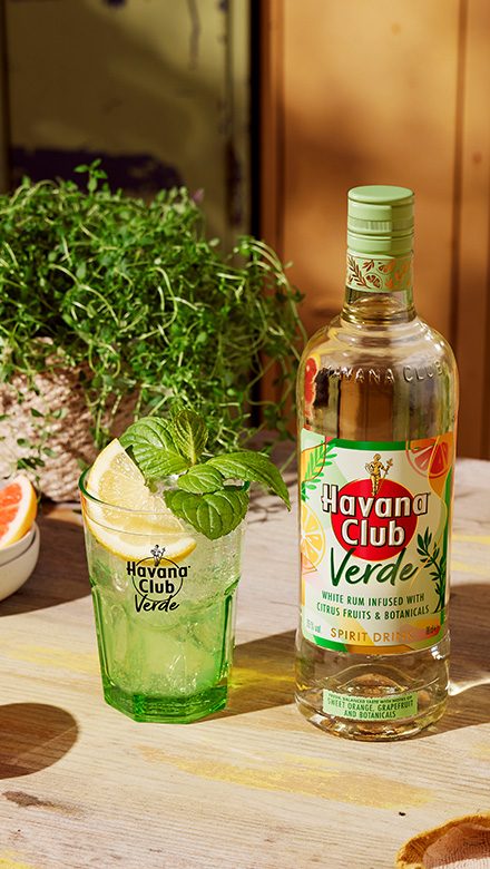 Havana Club Verde mit Zitronenlimo