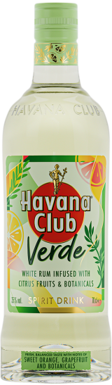 Havana Club Verde Flaschen Freisteller
