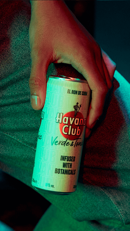 Havana Club Verde & Tonic Water Ready to Drink Dose