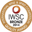 IWSC - 2014 Bronze Medal