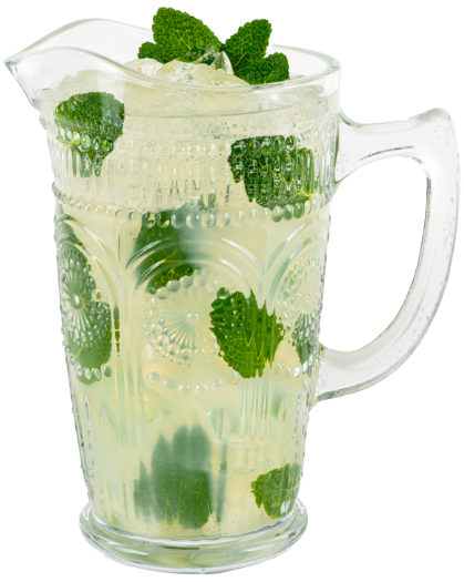 Coco Mojito Bowle - Mojito Bowle für 10 Personen - Mojito Bowle Rezept