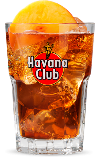 Havana Club Especial Rum mit Pfirsich