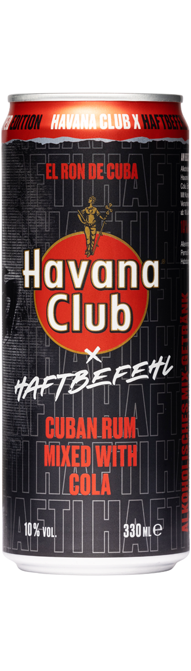 Limited Edition Havana Club Cola x Haftbefehl Dose